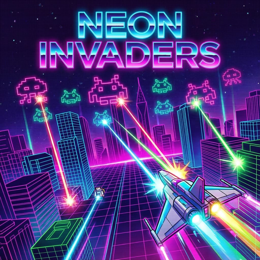 Neon Invaders