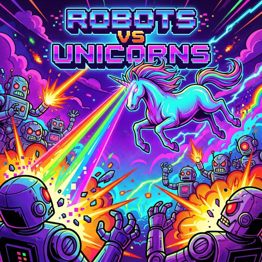 Robots vs Unicorns